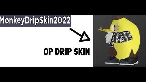 HOW TO GET THE DRIP MONKEY SKIN IN ARSENAL!