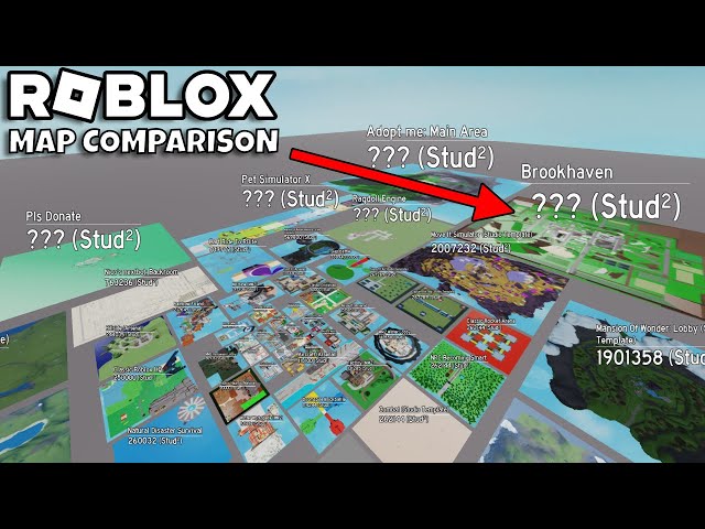 Roblox Experience Map Size Comparison 🌎🌍🌏 class=
