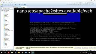 Tutorial konfigurasi web server (debian 7)pada vmware Tutorial konfigurasi web server (debian 7)pada vmware