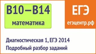 Диагностическая 1, Курсы ЕГЭ в Новосибирске. Решение B10-B14. (Восток без логарифмов) Диагностическая 1, Курсы ЕГЭ в Новосибирске. Решение B10-B14. (Восток без логарифмов)