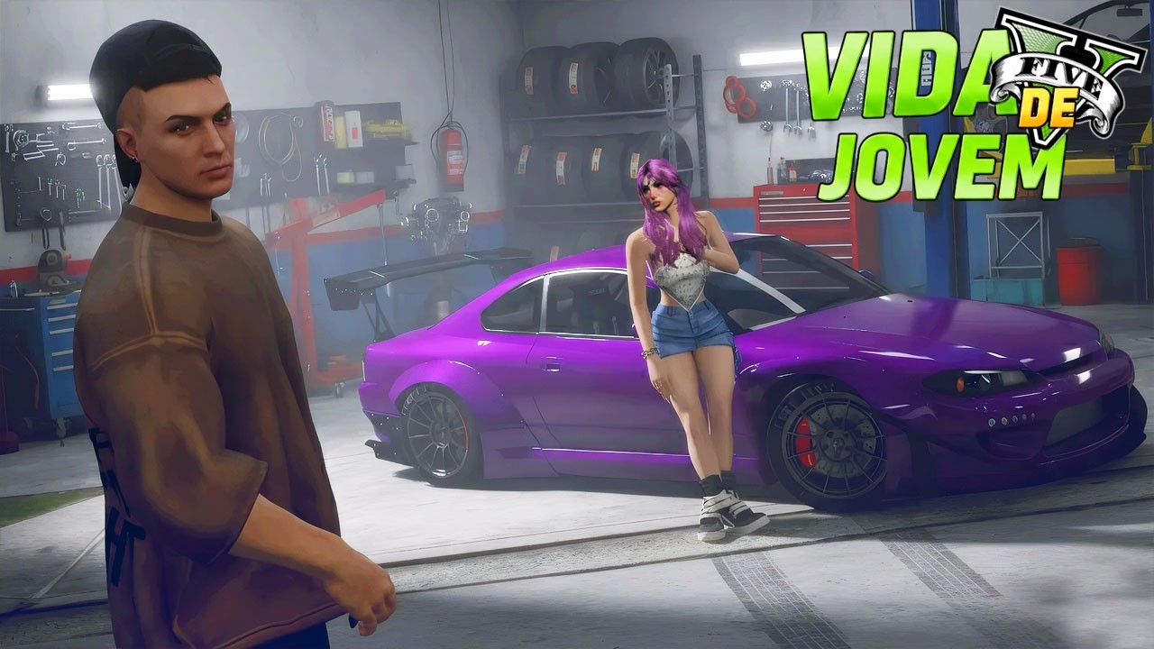 GTA V : VIDA DE JOVEM - ENTREI PRO GRUPO DE CORREDORES ILEGAIS?!?! - EP.05