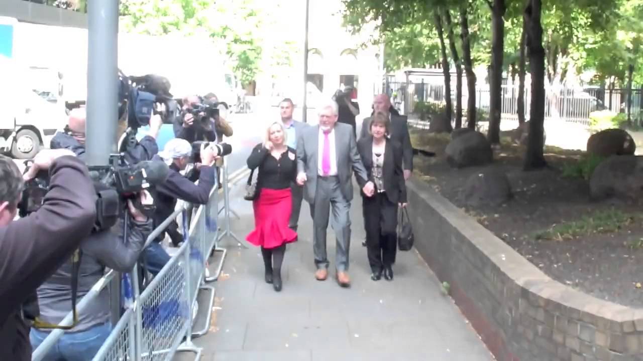 Rolf Harris Seen Arriving At Southwark Crown Court