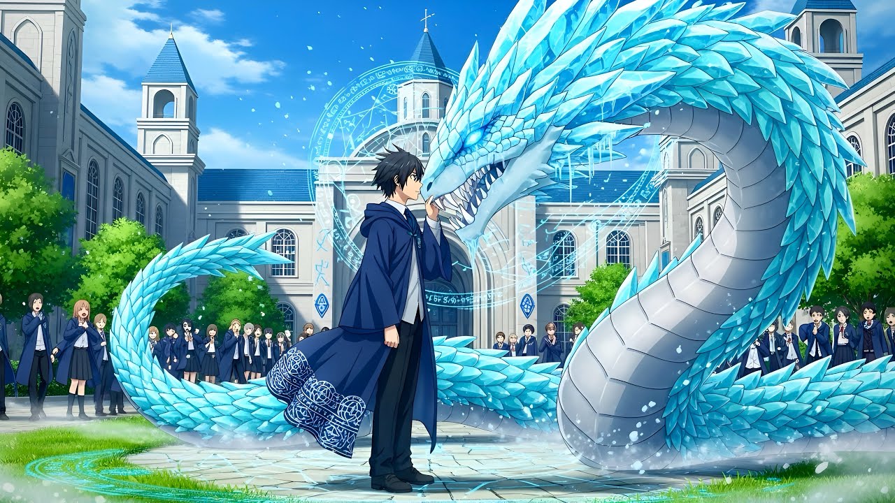 طالب ثانوي ينتقل لعالم تاني وبيروح اكاديمية سحرية والكل بيسخر منه لكنه بيخرج قوته والكل بيخاف منه🔥