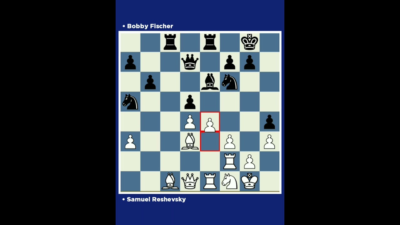 Samuel Reshevsky vs Bobby Fischer * Match New York USA, 1961.