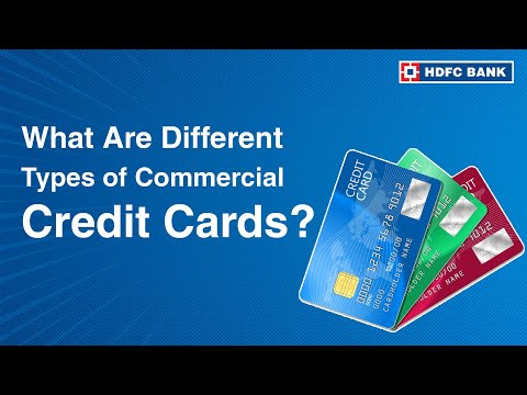 Corporate Credit Cards - What Are Different Types of Commercial Credit Cards? | HDFC Bank