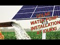 Solar dc pump installation and review in malayalam