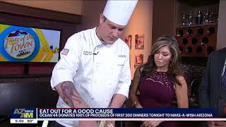 Fox 10 Phoenix Mornings hosts Ocean 44 for a Make-A-Wish Arizona Fundraiser Dinner.