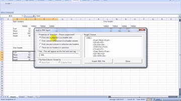 How To Use Excel Table To XML Converter Software