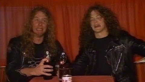 Metallica - Nuremberg, Germany [1987.08.29] Interview