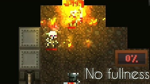 Caves(Roguelike) - your average skeleton-king fight