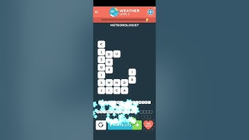 Wordbrain 2 Word Winner Weather Level 5 | Wordbrain 2 Weather Level 5