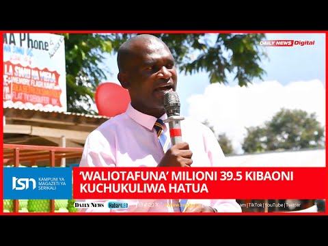 WALIOTAFUNA MILIONI 39 5 KIBAONI KUCHUKULIWA HATUA 