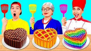 Reto De Cocina Yo vs Abuela | Guerra de Cocina de TeenTeam Challenge