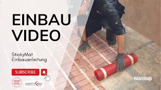 Warmup StickyMat Einbau: Die ultimative Heizmatte für Heimwerker & Profis!