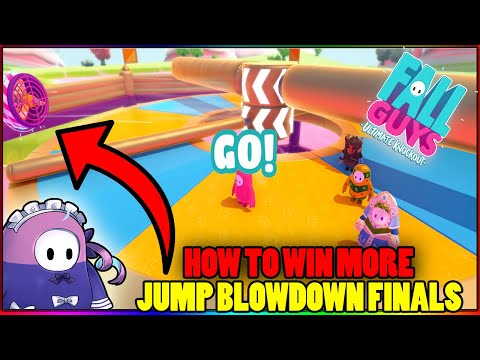 Fall Guys Tips & Tricks ► How To Win Jump Blowdown Guide