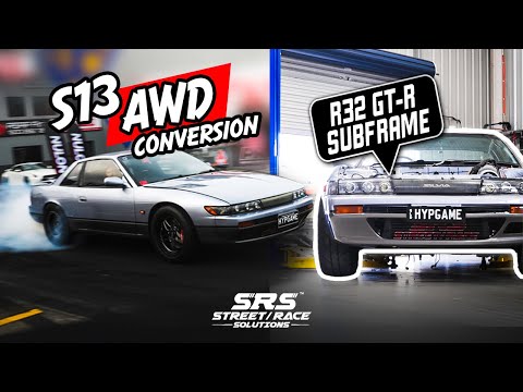 CONVERTING a Nissan S13 roll racing winner to AWD! (EP1)