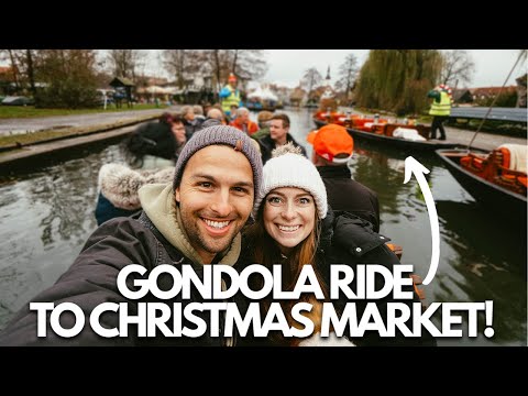 MOST MAGICAL GERMAN CHRISTMAS MARKET EXPERIENCE! + Gondola Ride in Spreewald, Germany!