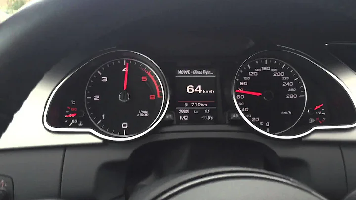 A5 3.0 TDI 245 PS 0-100 km/h