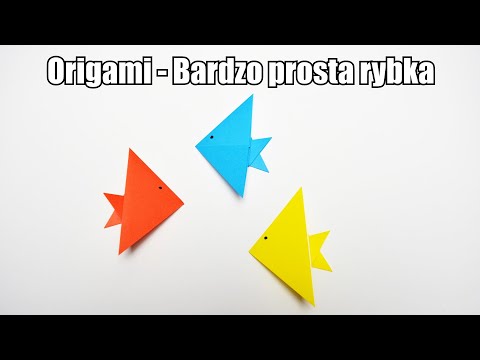 Wideo: Jak Zrobić Najprostsze Origami