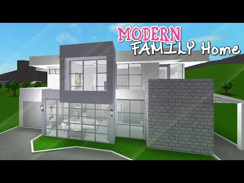 Roblox Welcome To Bloxburg Modern Family Home
