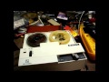 Circa '67 Sony TC123 portable reel to reel tape recorder