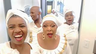 Dr Deborah Fraser Susa Lomthwalo  Backstage