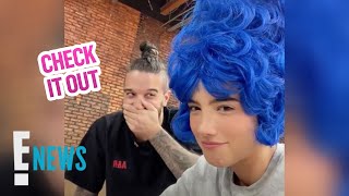 Charli D'Amelio TRANSFORMS Into Marge Simpson for DWTS | E! News screenshot 3