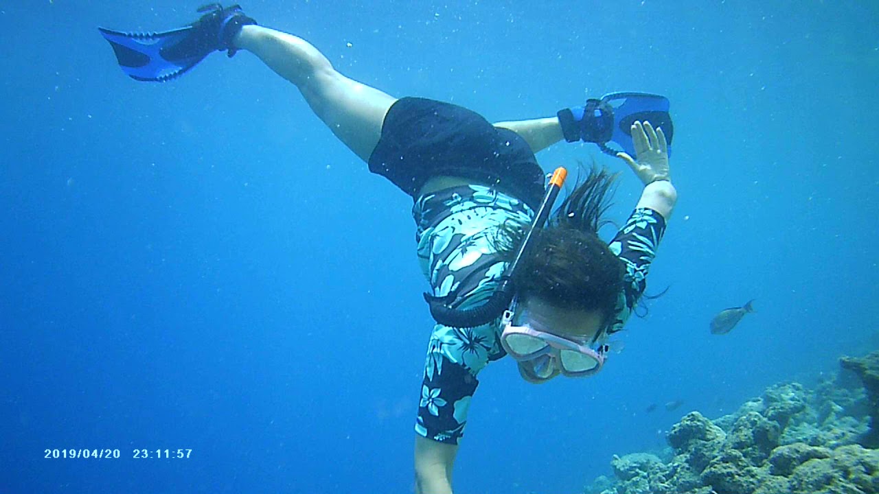 serena filming Nemo YouTube