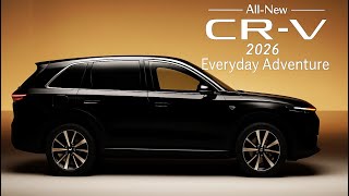 HONDA CR-V 2026 || Black Edition
