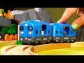 Toy Train Demo: BRIO City! High Quality Build &amp; Play Trucks: สาธิตรถไฟของเล่น