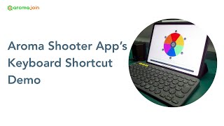 Aroma Shooter App's Keyboard Shortcut Demo screenshot 1