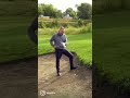 How to Hit a Fried Egg in a Bunker #shorts #golfshort #youtubegolf #golf