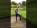 How to Hit a Fried Egg in a Bunker #shorts #golfshort #youtubegolf #golf