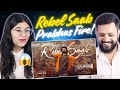 Rebel Saab (Telugu) Lyrical Video Reaction - The Raja Saab | Prabhas | Maruthi | Thaman S