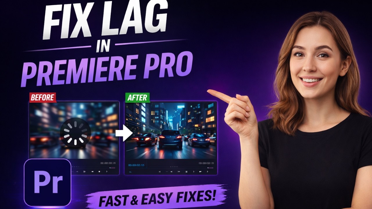 How to Fix Lag with 4K Footage in Premiere Pro - YouTube