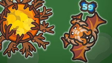 Taming.io - I LVL 59 My Dragon Fairy by Killing bosses without potions in taming.io