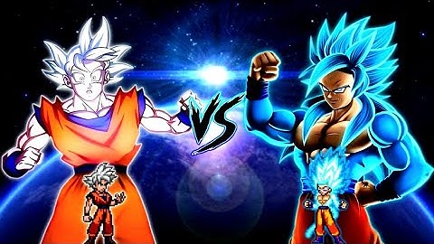 Who is Stronger ?🤔 | Son Goku DBS V7 OP (all form) VS Goku TP V4 OP (all form) in Jump Force Mugen