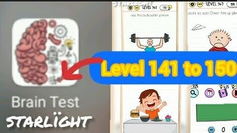 How to cross level 141-150 in Brain Test ll Brain Test ll
