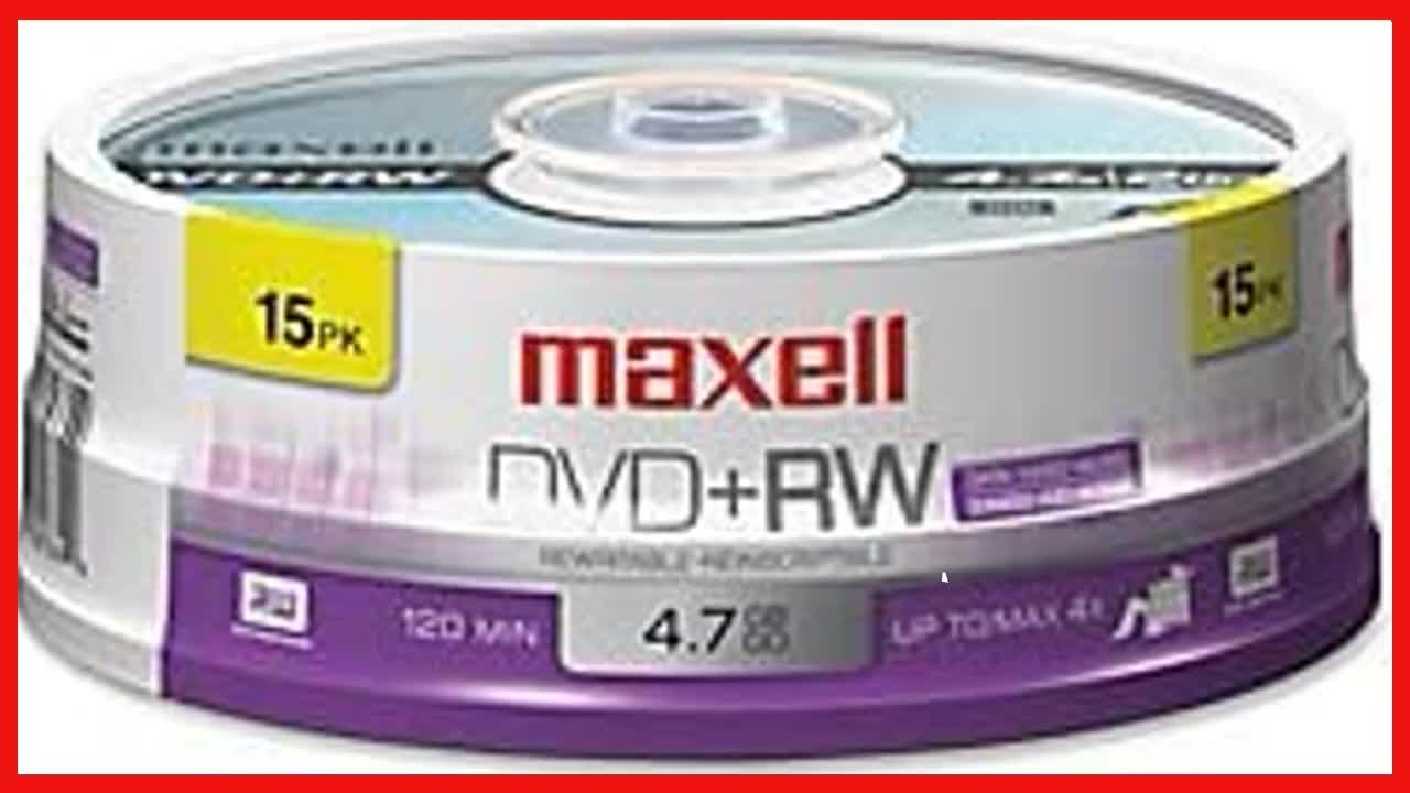 Maxell 634046 Rewritable Recording Format Superior Archival Life 4 7Gb maxell-634046-rewritable-recording-format-superior-archival-life-4-7gb