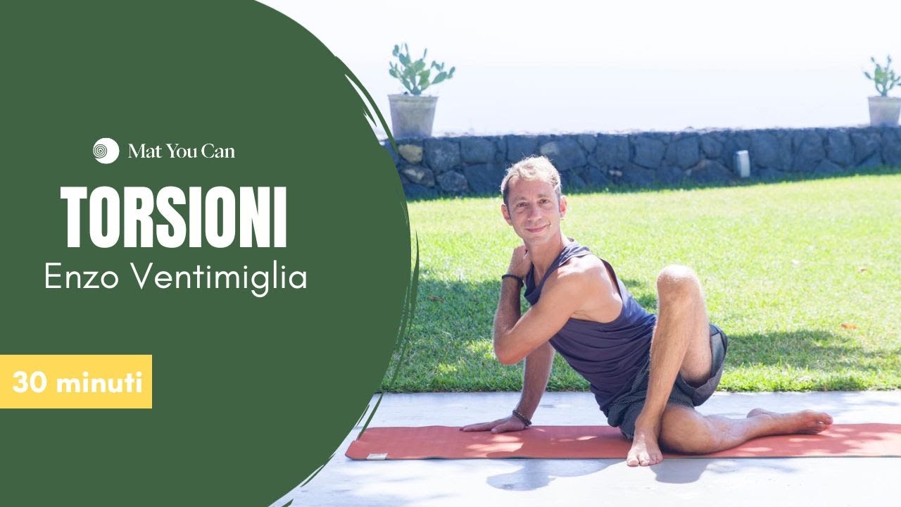 30 minuti di Yoga con il Vayus Flow di Enzo Ventimiglia | Mat You Can