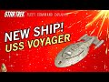 New ship introducing the uss voyager  how to play star trek fleet command  outside views stfc 2023