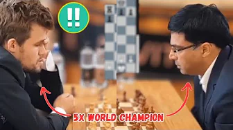 Absolute Brilliant!! Magnus Carlsen vs Vishy Anand 2019
