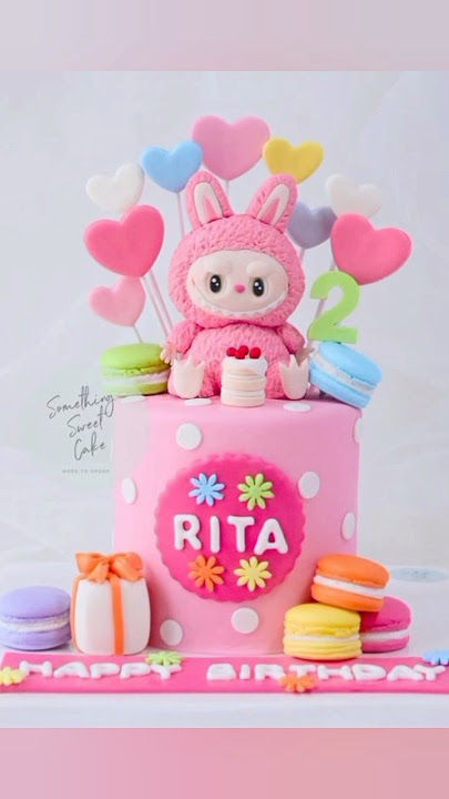 Kue Ulang Tahun Labubu cantikkk #labubu #cake #shortsviral
