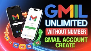 Unlimited Gmail Account Without Phone Verification | Unlimited Gmail Create Method 2025 Create Gmail