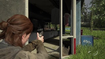 LAST OF US 2 - QUICK KILLS at SEATTLE LAUNDROMAT - SURVIVOR GAMEPLAY *no listen mode*