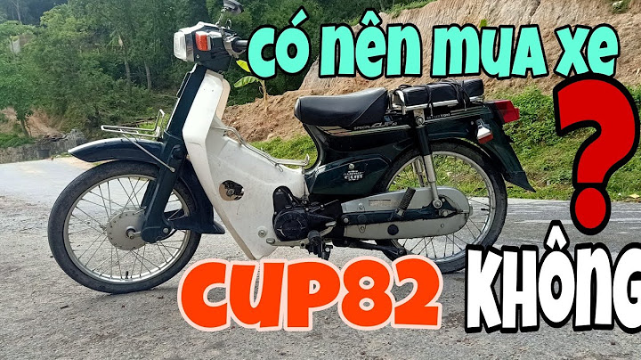 Giá xe Cub 82 Thái Lan