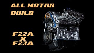 F22A Head F23A Block Build - All Motor High Compression ITBs - CB7 Build EP. 12 - 92 Honda Accord