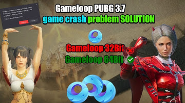 How To Fix Pubg Crash I Pubg Mobile Crash Fix I Gameploop 32Bit Fix I New Update 3 7 Fix #pubgmobile