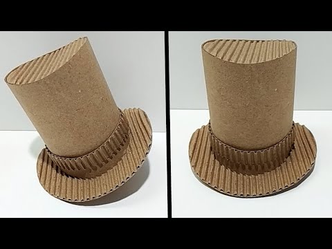 how to make a magic hat in cardboard