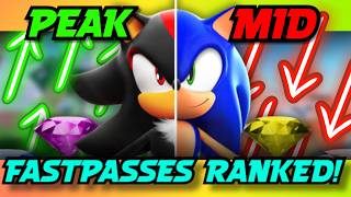 🌟🔥Every FastPass RANKED In Sonic Speed Simulator!🔥🌟